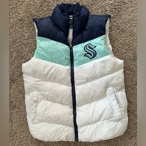 Seattle Kraken Puffy Vest